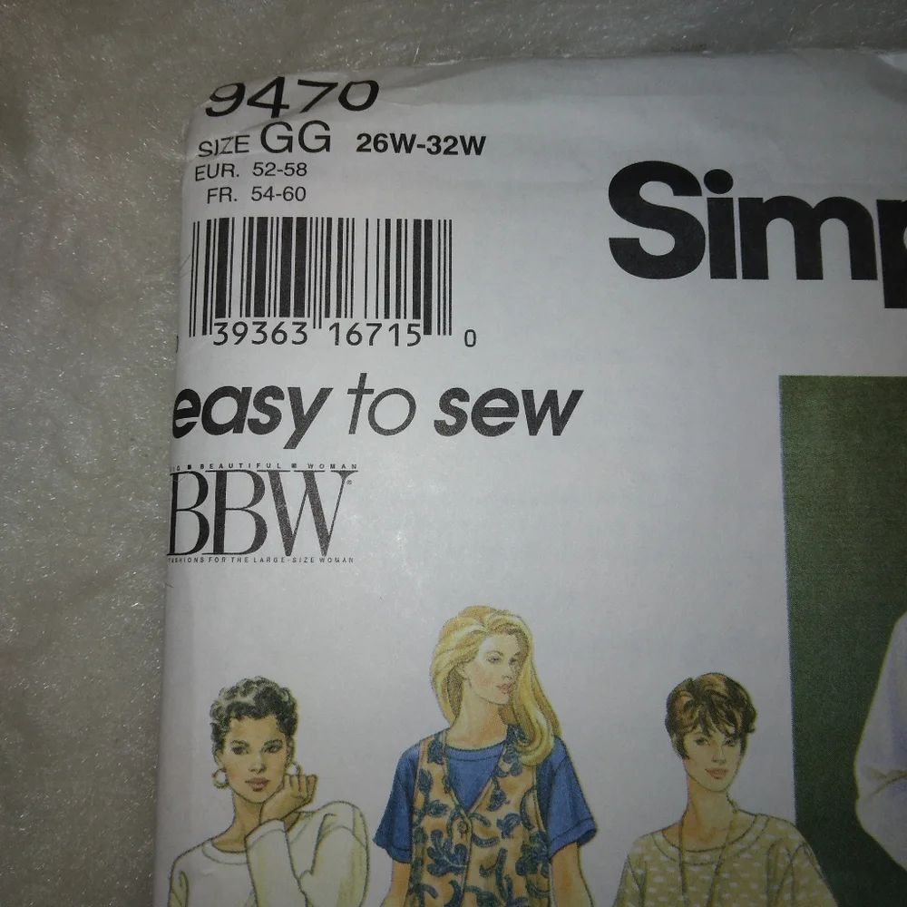 Simplicity 9470 sz